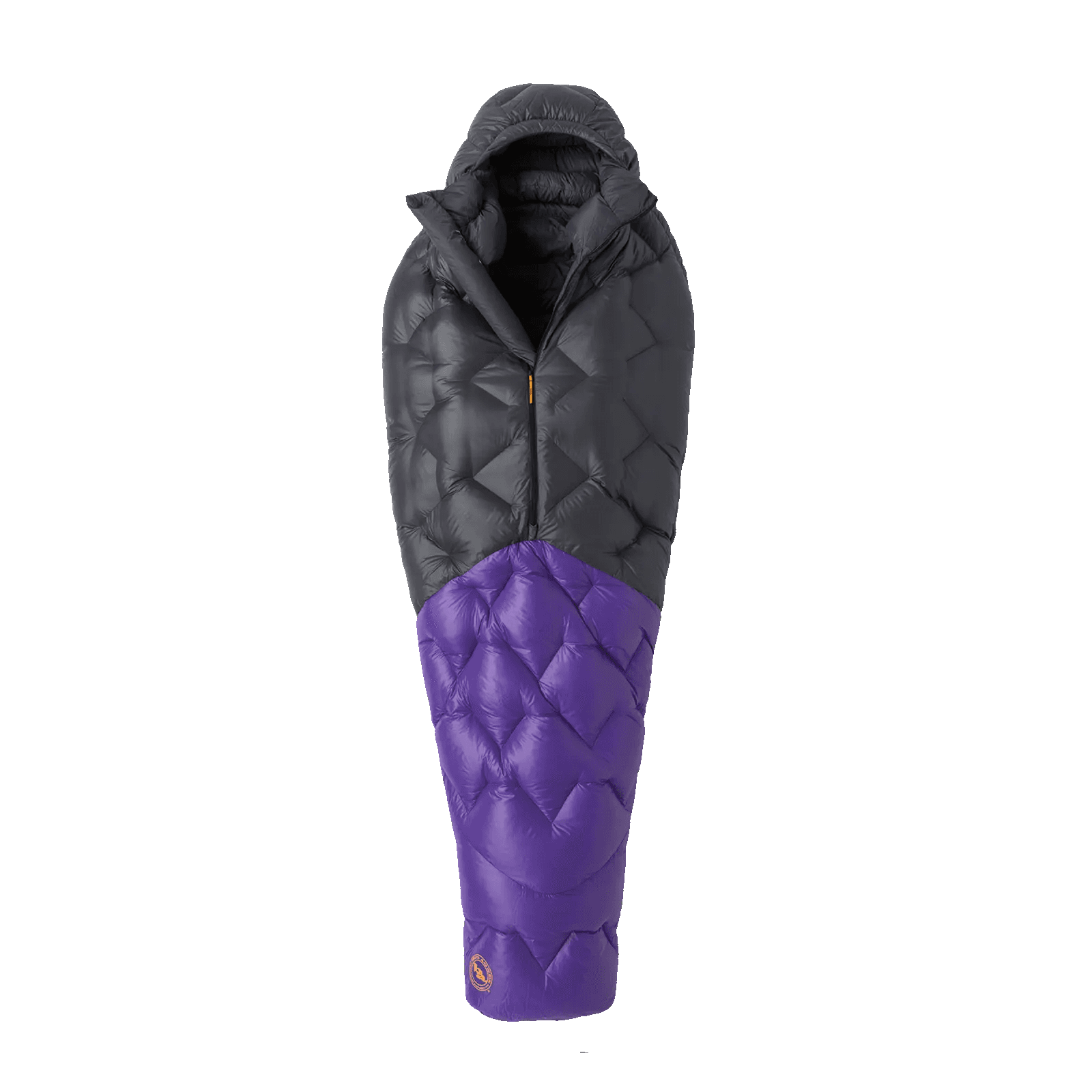 Big Agnes Fly Creek UL 25-degree mummy sleeping bag in black and purple